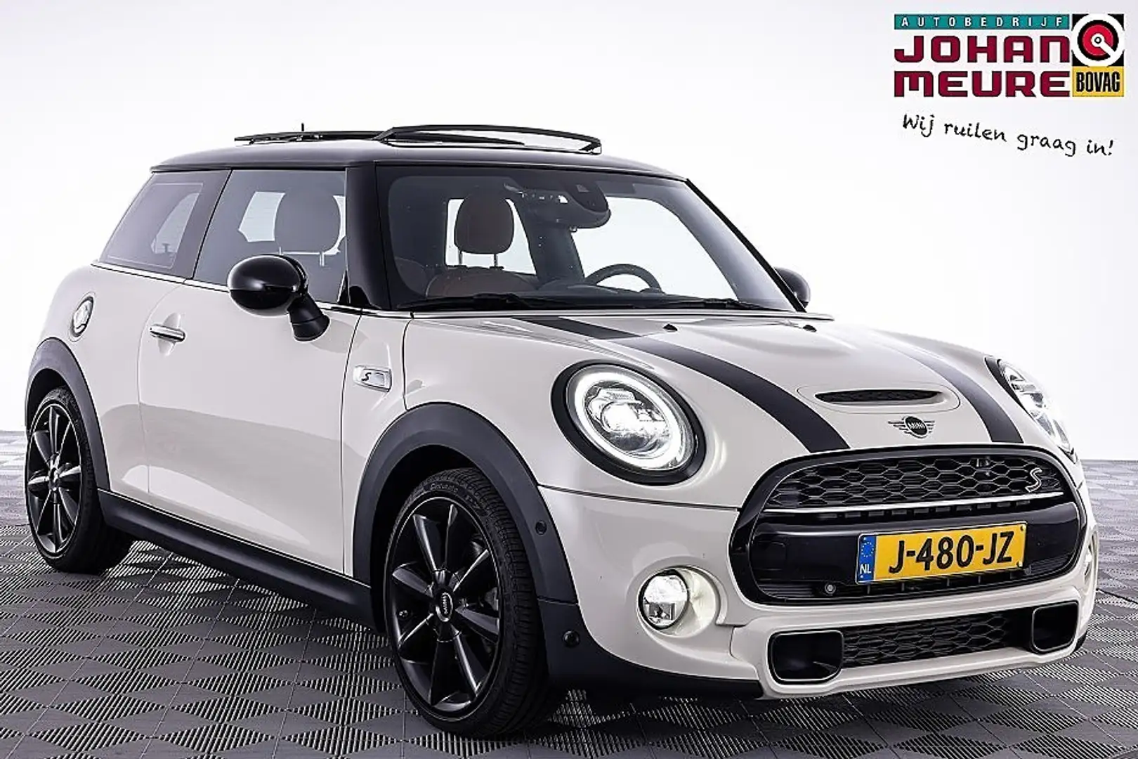 MINI Cooper S Mini 2.0 60 Years Edition | PANORAMADAK | LEDER | Blanc - 1