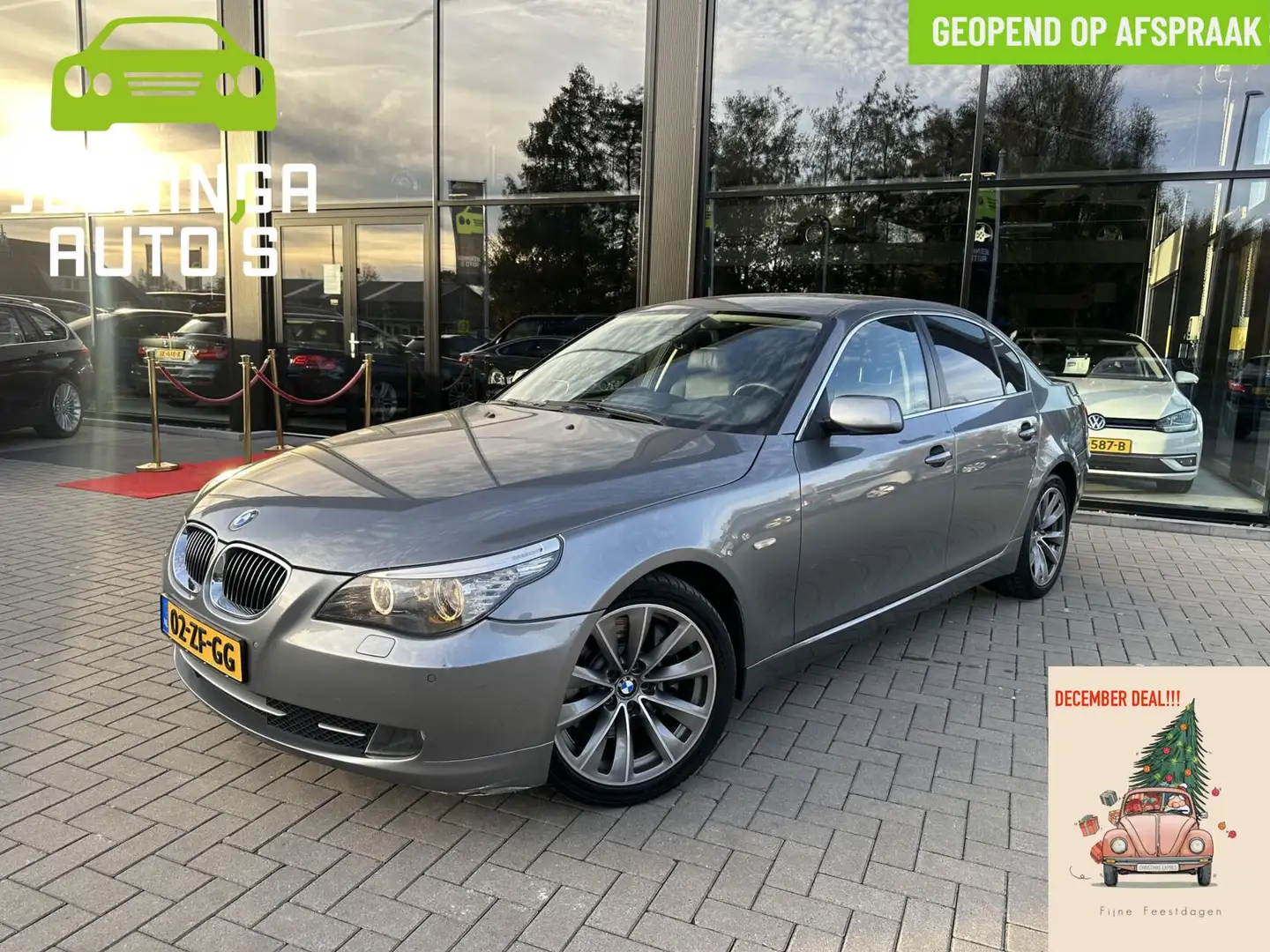 BMW 530 5-serie 530i High Executive|Stoelverwarming|Navi|M Grau - 1