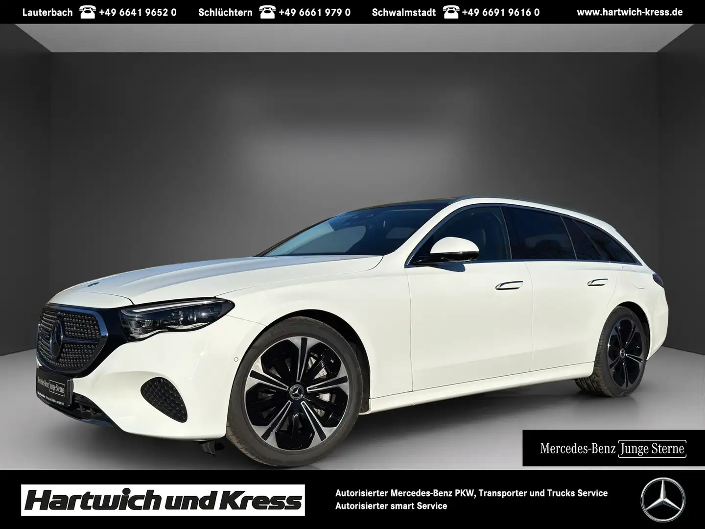 Mercedes-Benz E 300 E 300 deT Avantgarde Advanced Plus+Pano+Burmester+ Blanc - 1