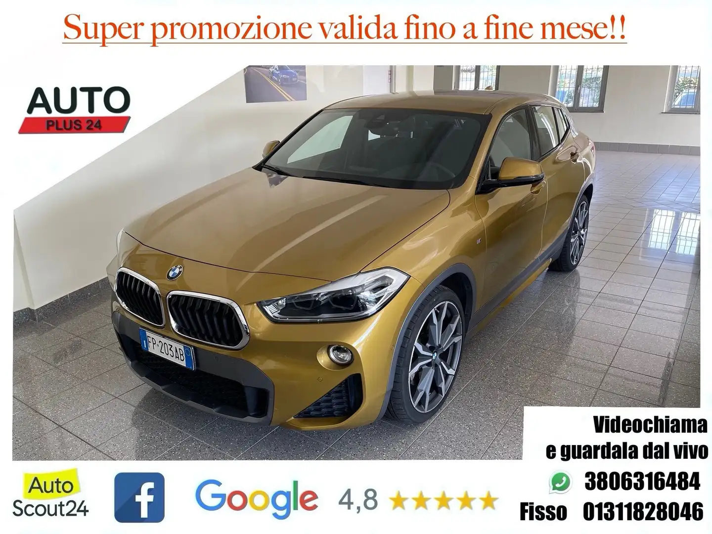 BMW X2 xDrive20d Msport CON PROMO PLUS Oro - 1