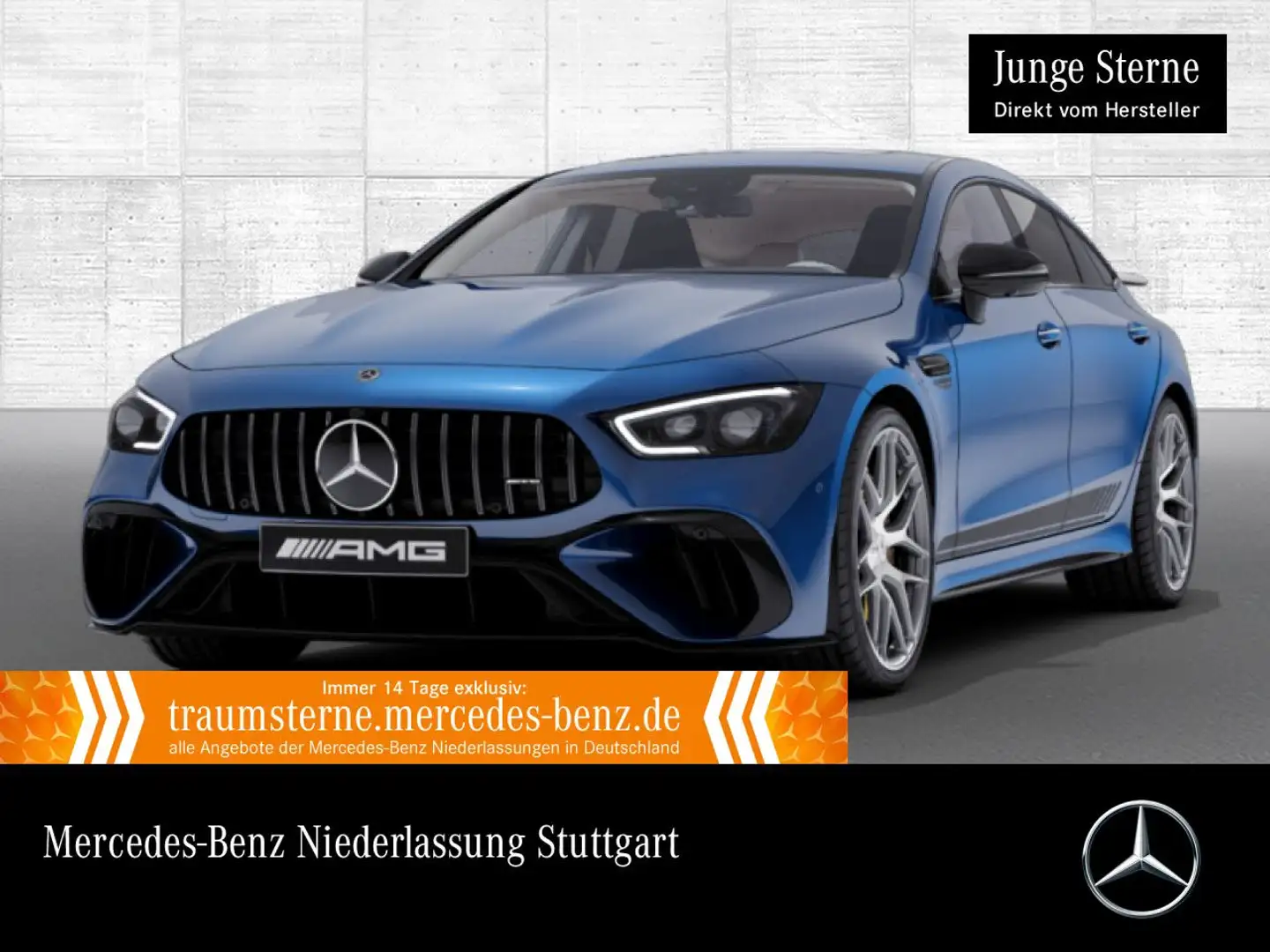 Mercedes-Benz AMG GT 63 S E  Cp. Keramik AeroPak Perf-Sitze SHD Blau - 1