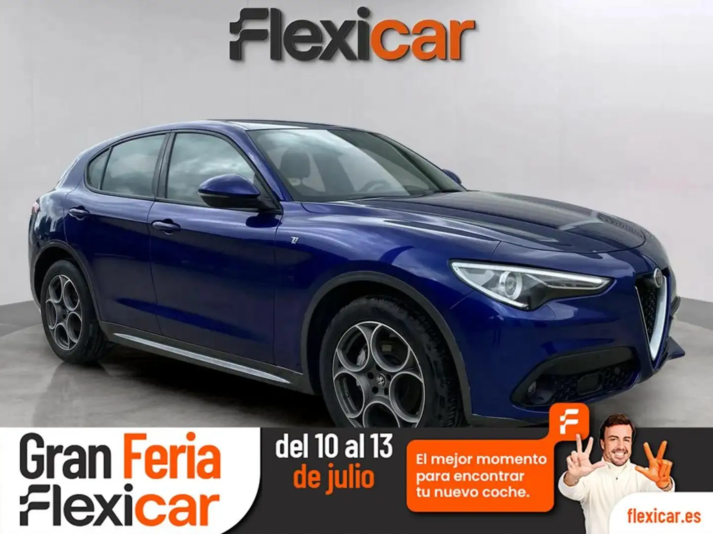 Alfa Romeo Stelvio 2.2 Diésel 154kW (210CV) TI Q4 Azul - 1