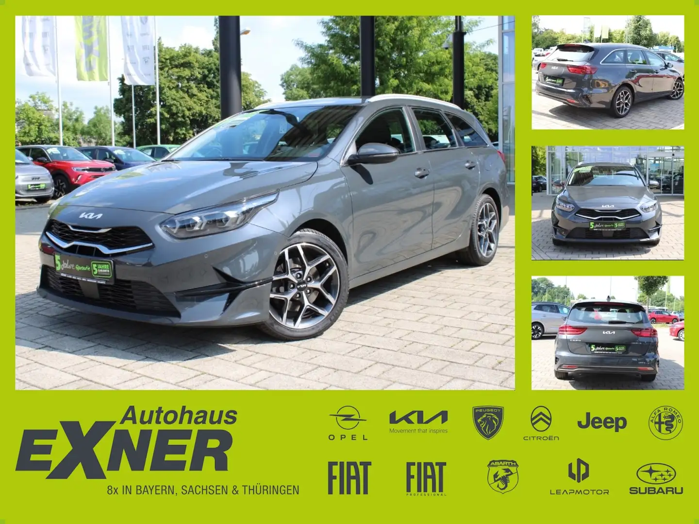 Kia Ceed SW / cee'd SW Ceed Sportswagon 1.5 T-GDI SPIRIT LED,Klima,Navi Grijs - 1