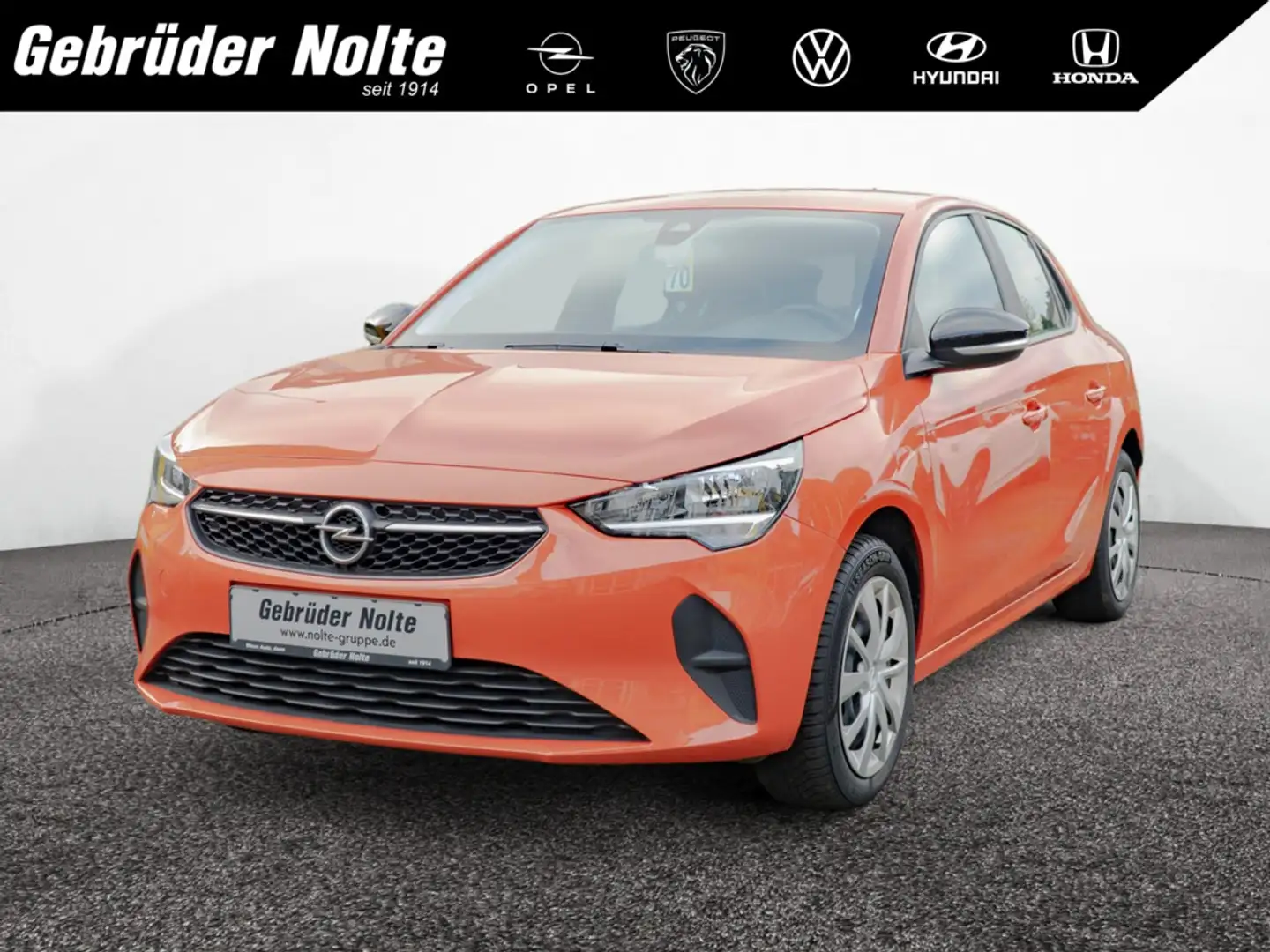 Opel Corsa e Edition KLIMA SITZHEIZUNG INTELLILINK Orange - 1