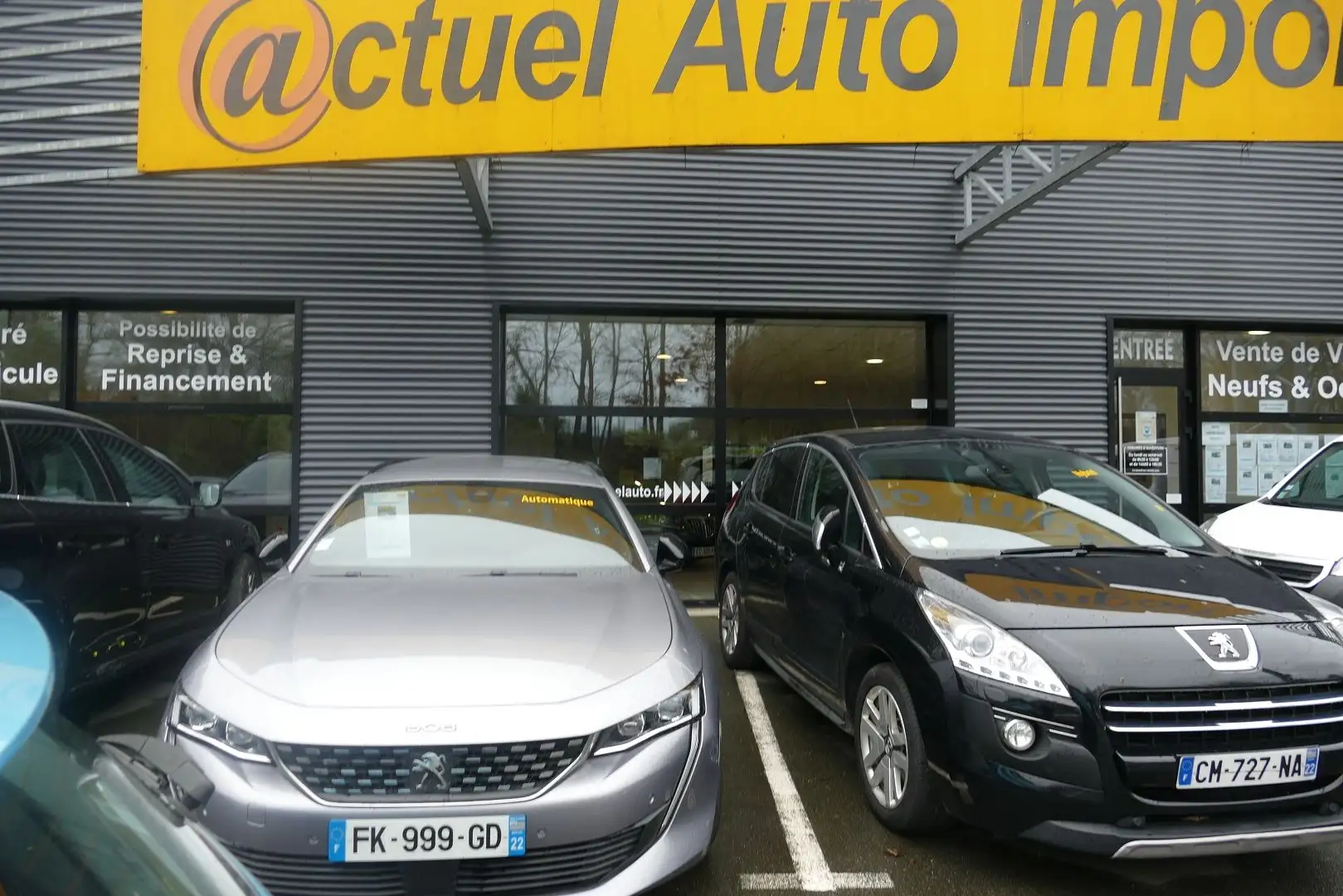 Peugeot 508 BLUEHDI 160CH S\u0026S GT LINE EAT8 Gris - 1