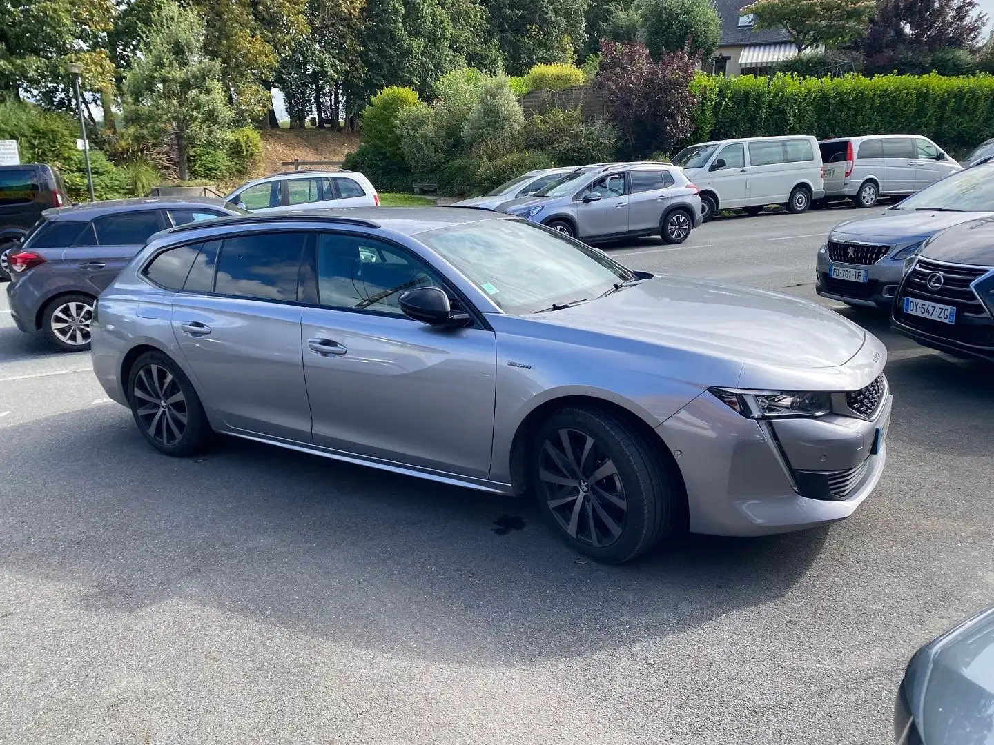 Peugeot 508 BLUEHDI 160CH S\u0026S GT LINE EAT8 Gris - 2