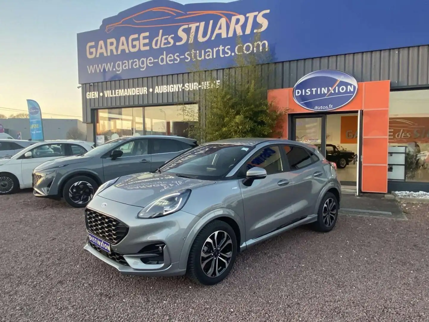 Ford Puma 1.0 ECOBOOST mHEV - 155 - BV POWERSHIFT S\u0026S - ST LINE X Grau - 1