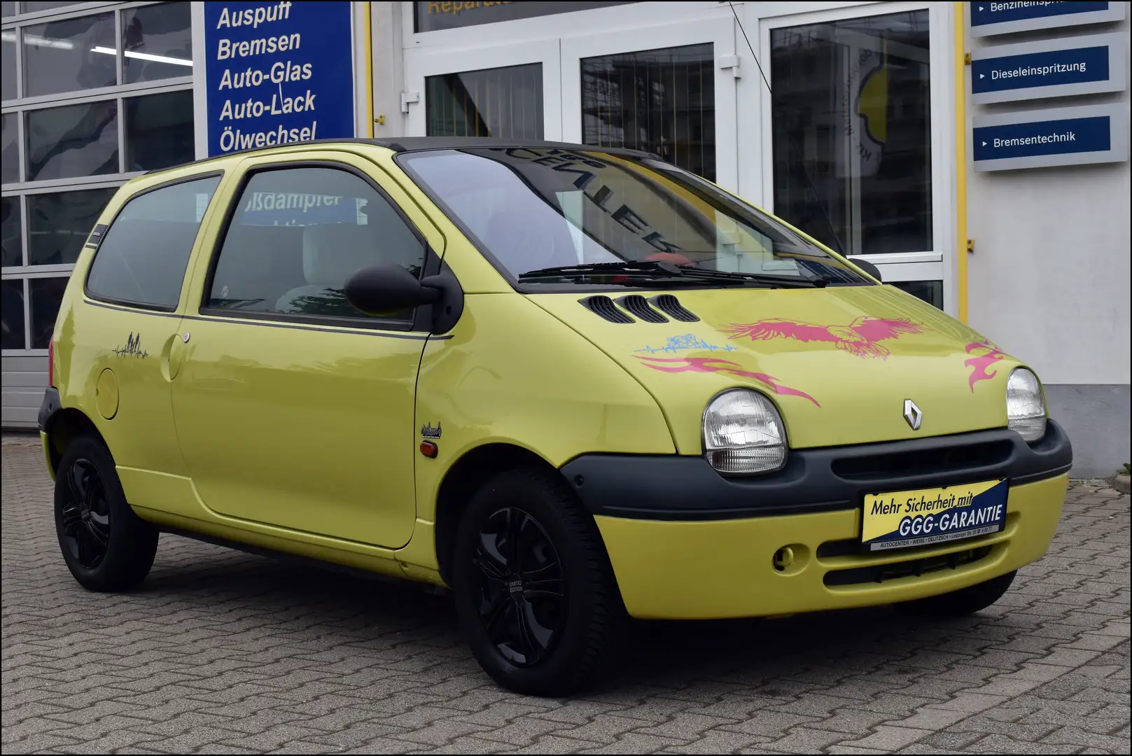 Renault Twingo 1.2 TÜV 06/25 Klima Geel - 2