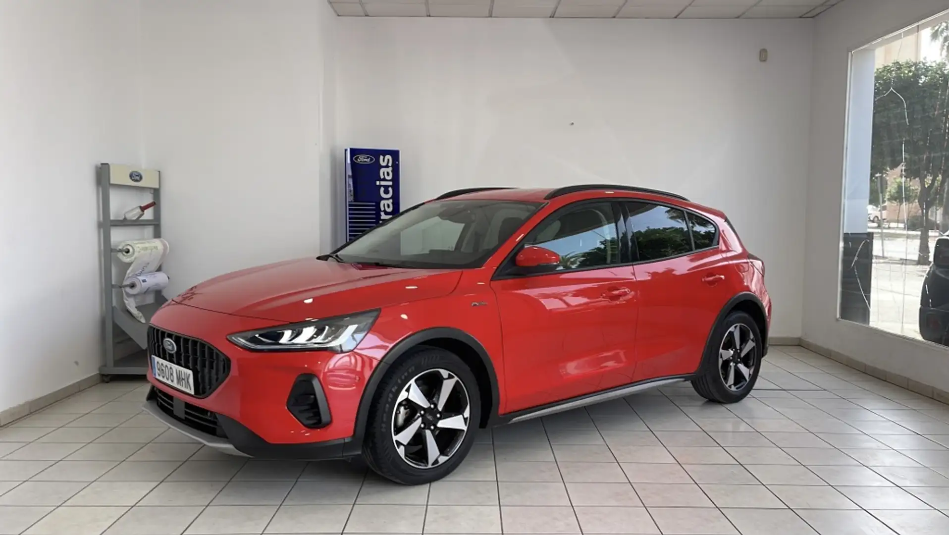 Ford Focus 1.0 Ecoboost MHEV Active 155 Rouge - 1