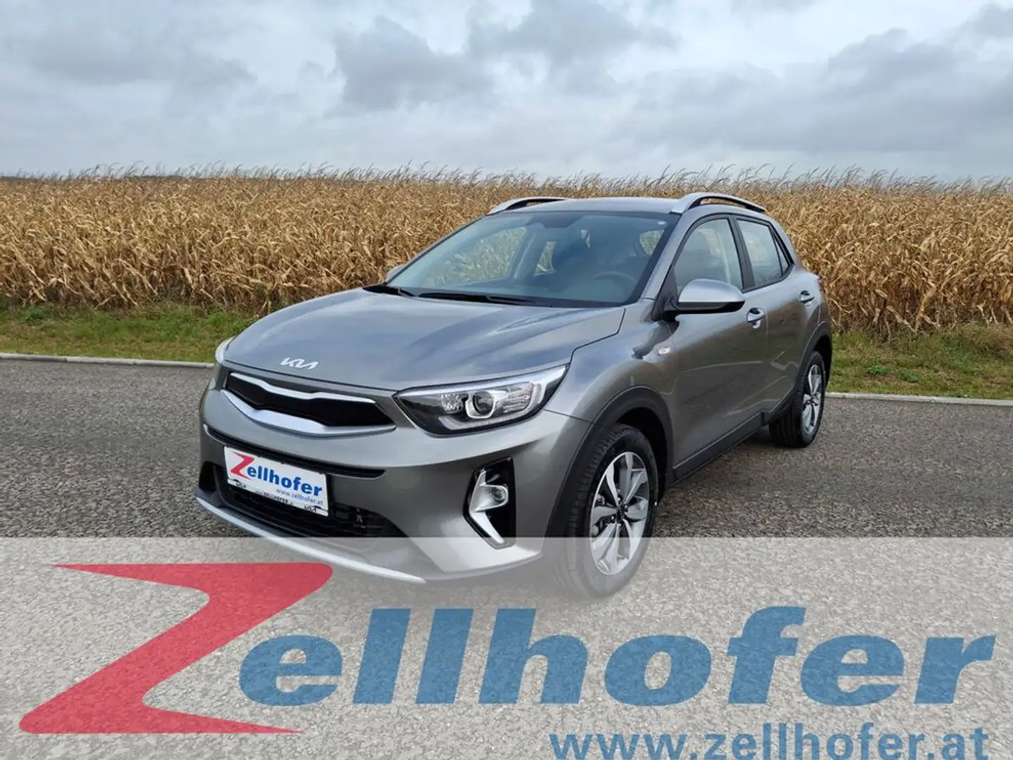 Kia Stonic 1,0 TGDI GPF ISG Silber Gris - 1