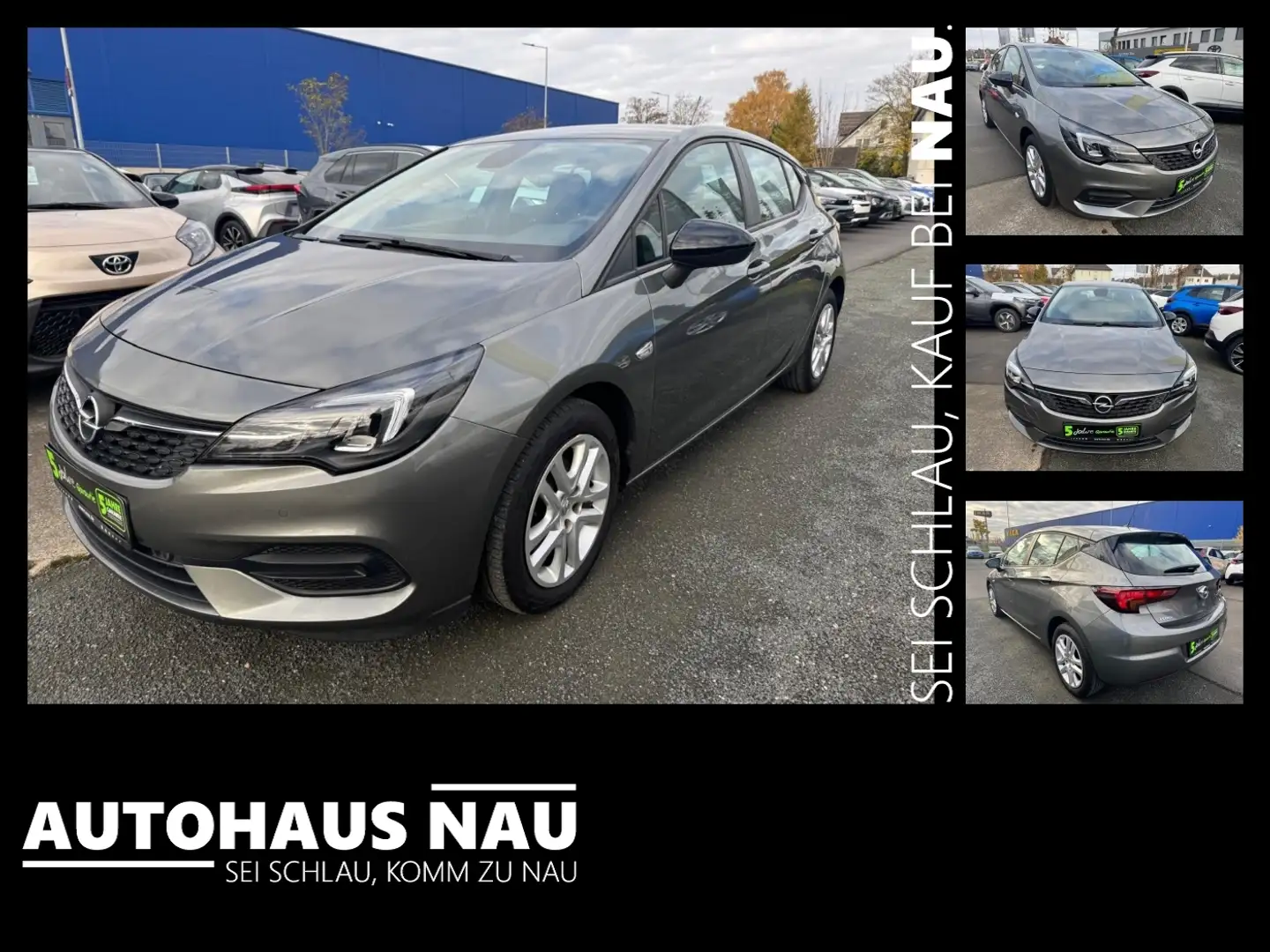 Opel Astra K 1.2 Turbo Edition LED+LM+Facelift Inkl. Inspekti Grau - 1