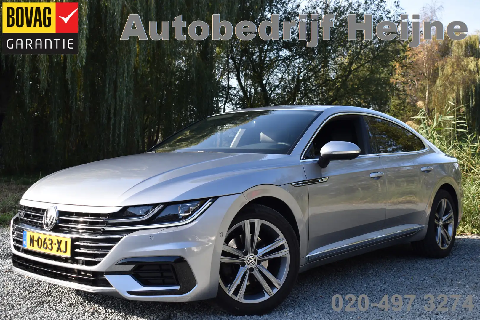 Volkswagen Arteon 2.0 TSI 190PK DSG R-LINE BUSINESS LEDER/CAMERA/VIR Gris - 1