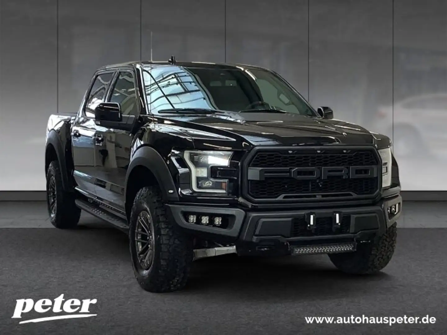 Ford F 150 Raptor Super Crew 457PS Moonroof Lightbar Чёрный - 2