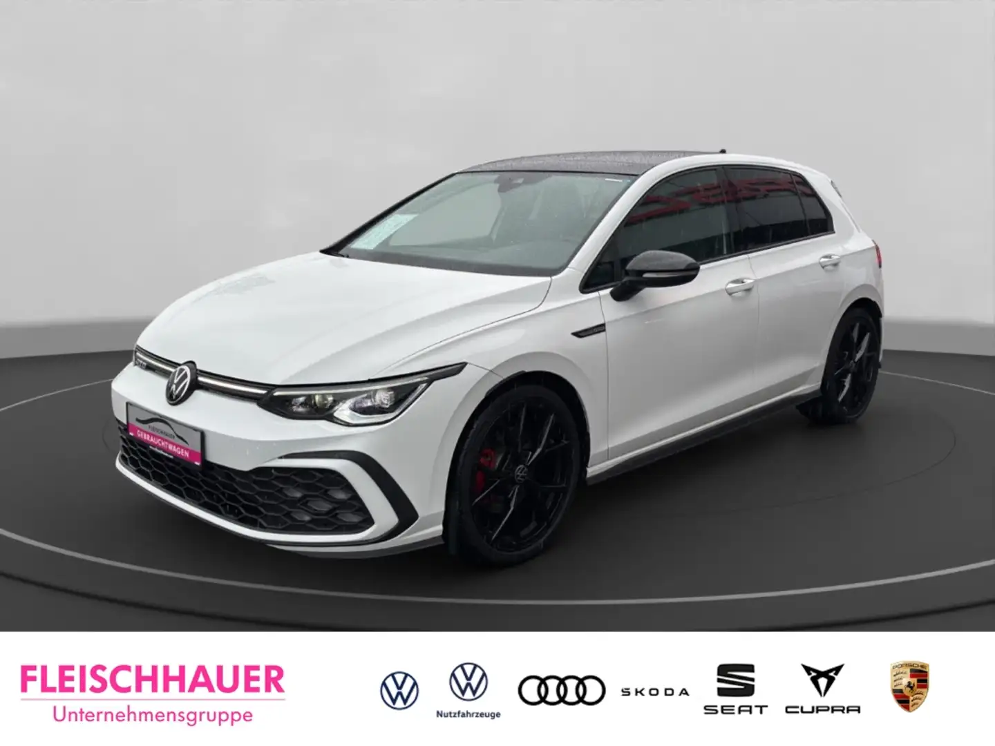 Volkswagen Golf VIII 2.0 TDI GTD DSG+PANO+SHZ+NAVI+ACC Weiß - 1
