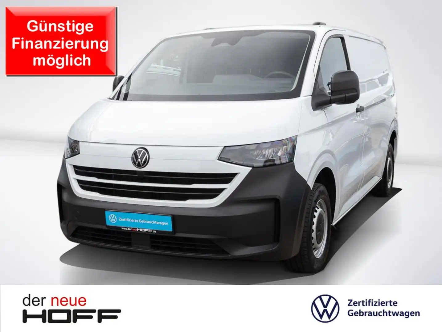 Volkswagen T7 Transporter NEUES MODELL 5J.Garantie AHK Doppelsitzb. Weiß - 1