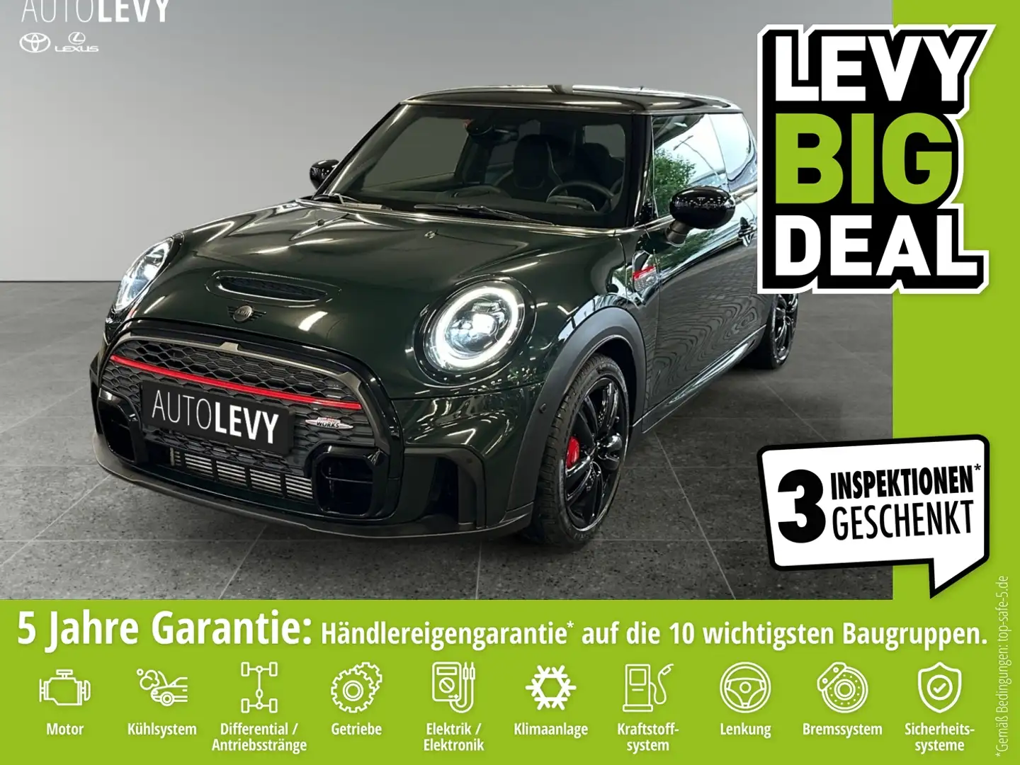 MINI John Cooper Works Aut. *Harman-Kardon*CARPLAY* Grün - 1