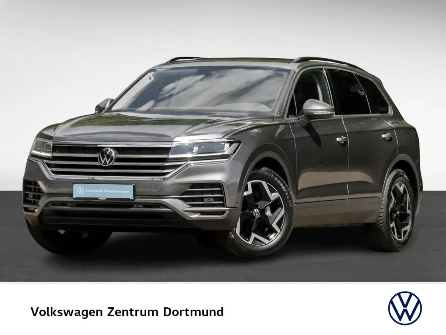 Volkswagen Touareg V6 NEUES MODELL AHK CAM ACC LM19 NAVI Grey - 2