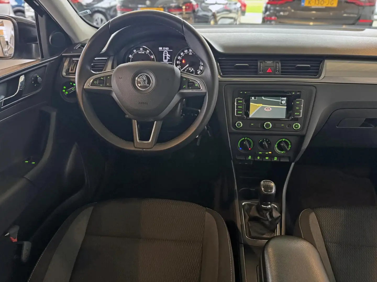 Skoda Rapid/Spaceback 1.2 TSI Greentech Ambition Businessline|Panoramada Grijs - 2