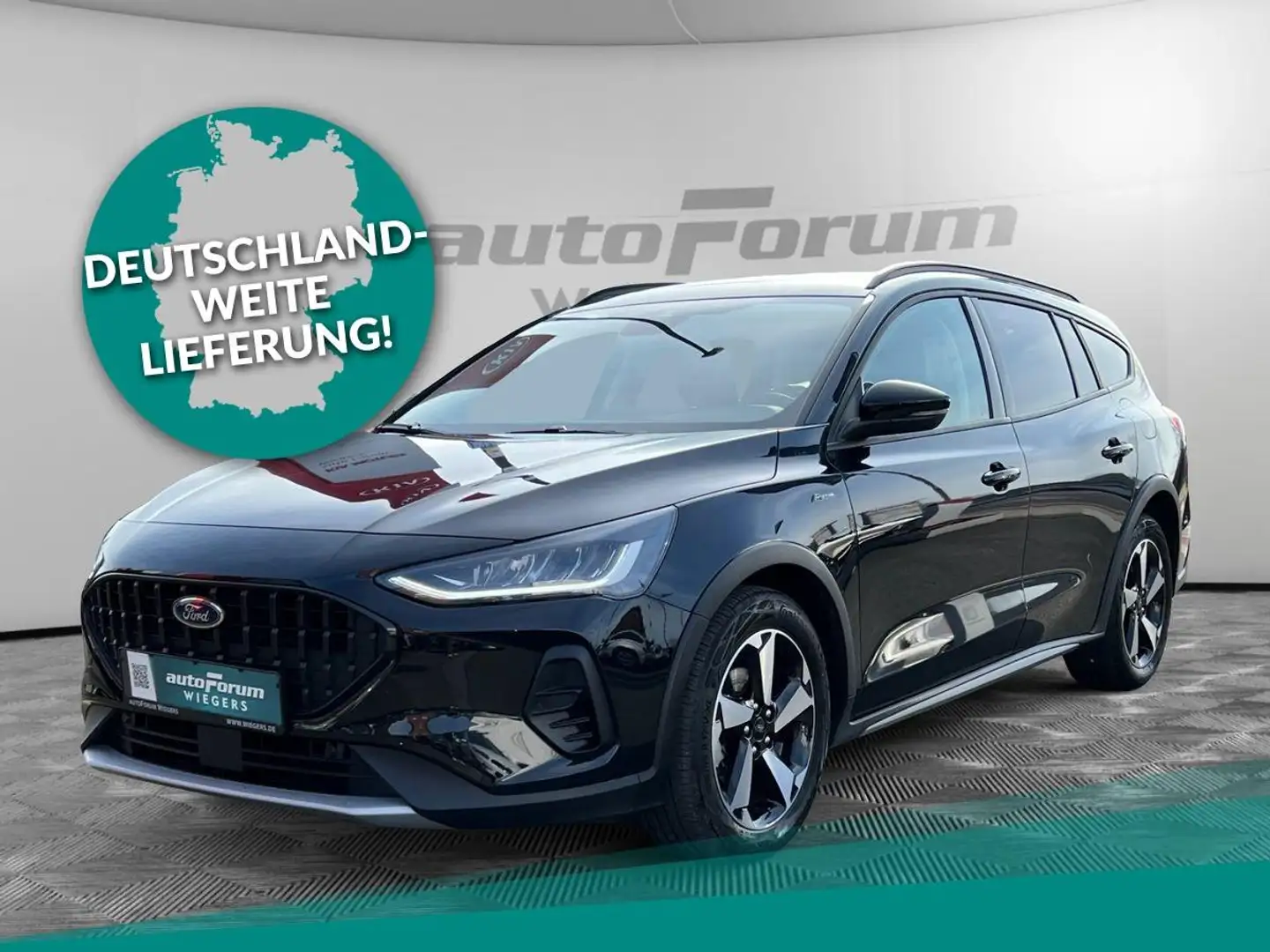 Ford Focus Turnier 1.0 MHEV Active Aut.+Pano+Kamera+N Schwarz - 1