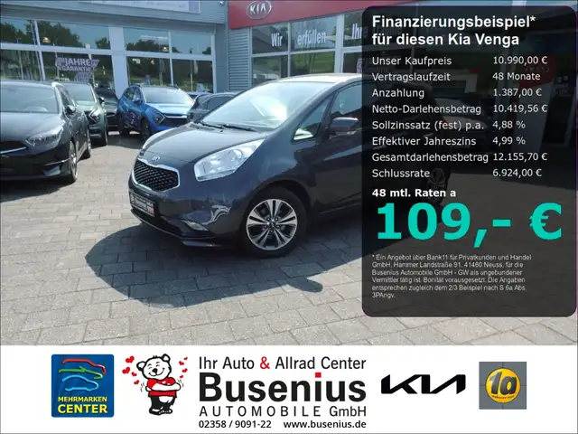Kia Venga 1.6 CVVT UEFA Euro 2016+Navi+Kamera+SHZ