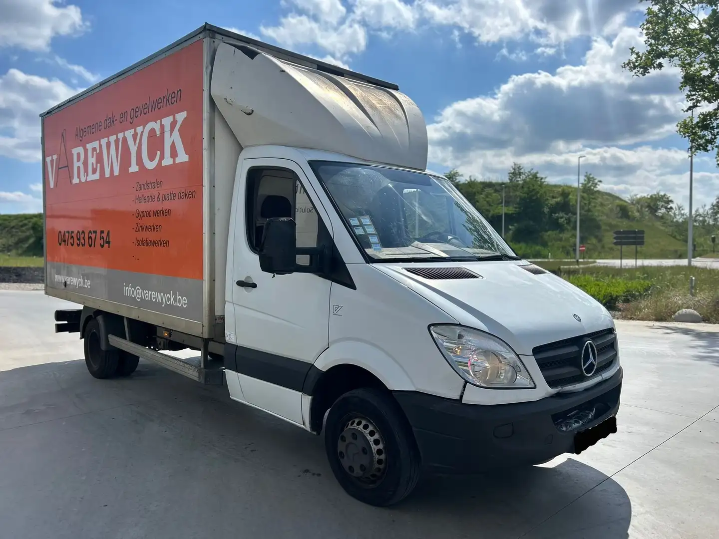 Mercedes-Benz Sprinter Sprinter 513cdi dubbel asser euro5 Wit - 2