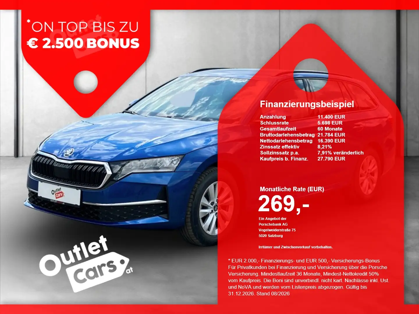 Skoda Octavia Combi 1.5 TSI mHEV W Selection Blau - 1