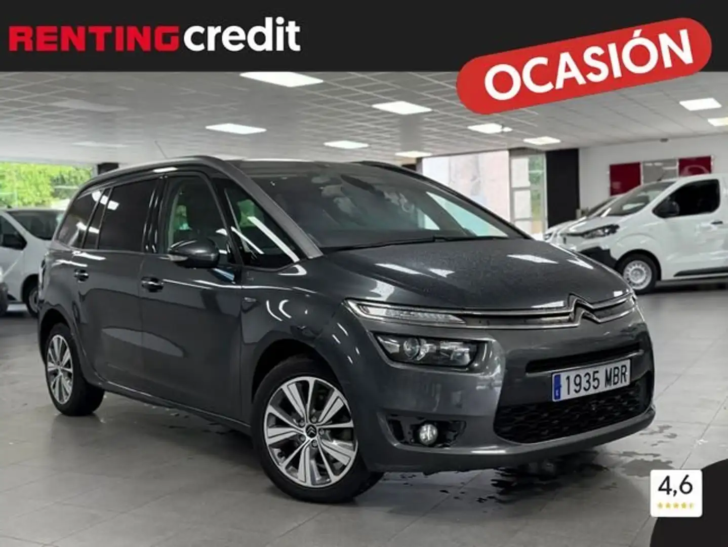 Citroen C4 BlueHDi 150 Airdream Exclusive Auto. Gris - 1
