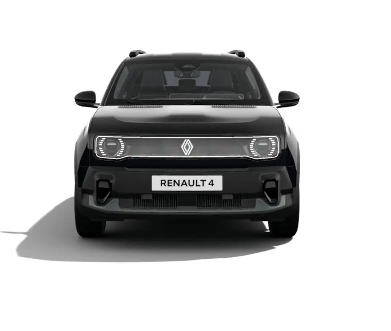 Renault R 4 4 E-Tech Iconic 150 SHZ PDC vo+hi+Kamera el. Heckk Fekete - 2