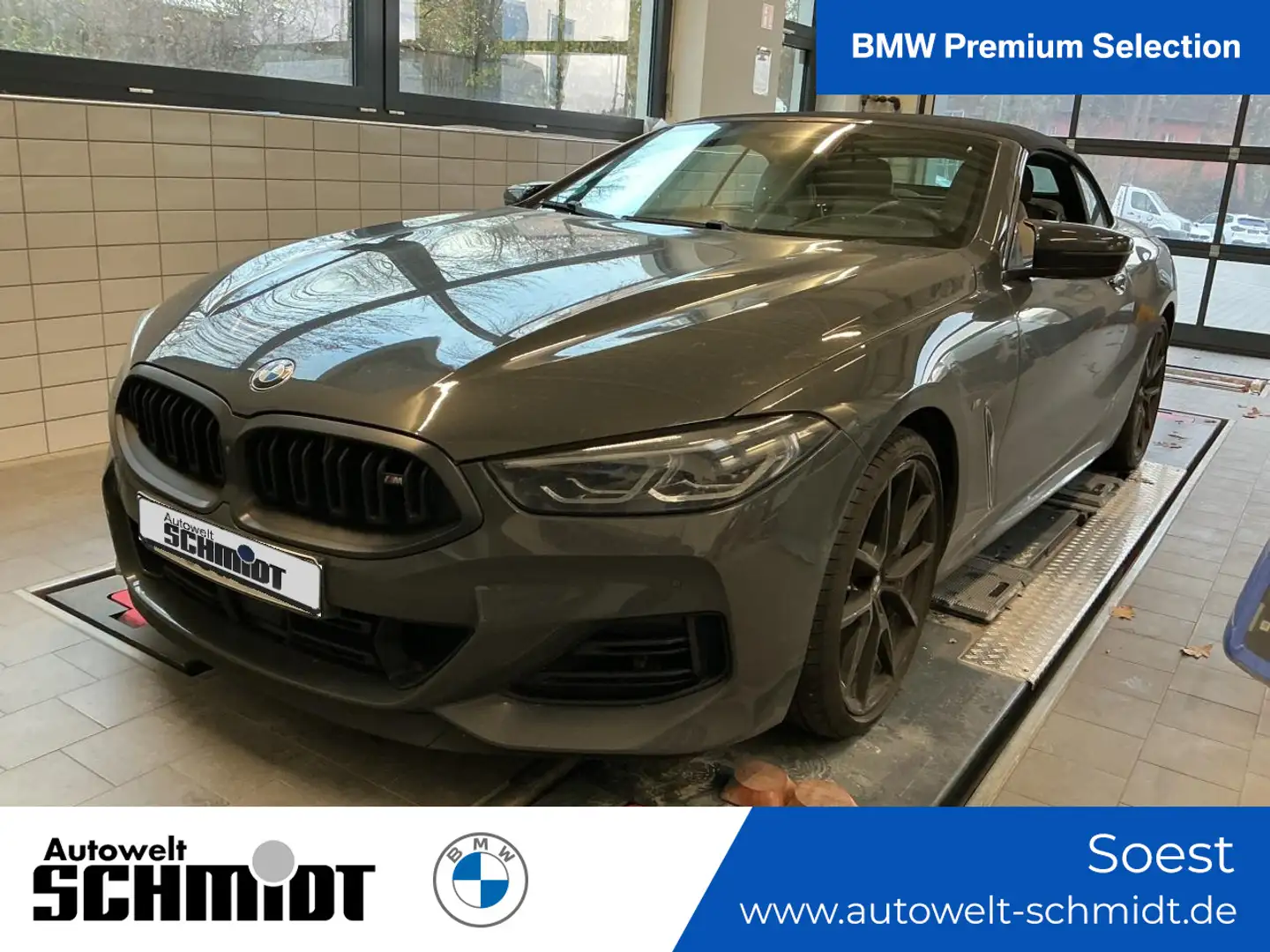 BMW M850 i xDrive Cabrio + 2Jahre-BPS.-GARANTIE Grau - 1