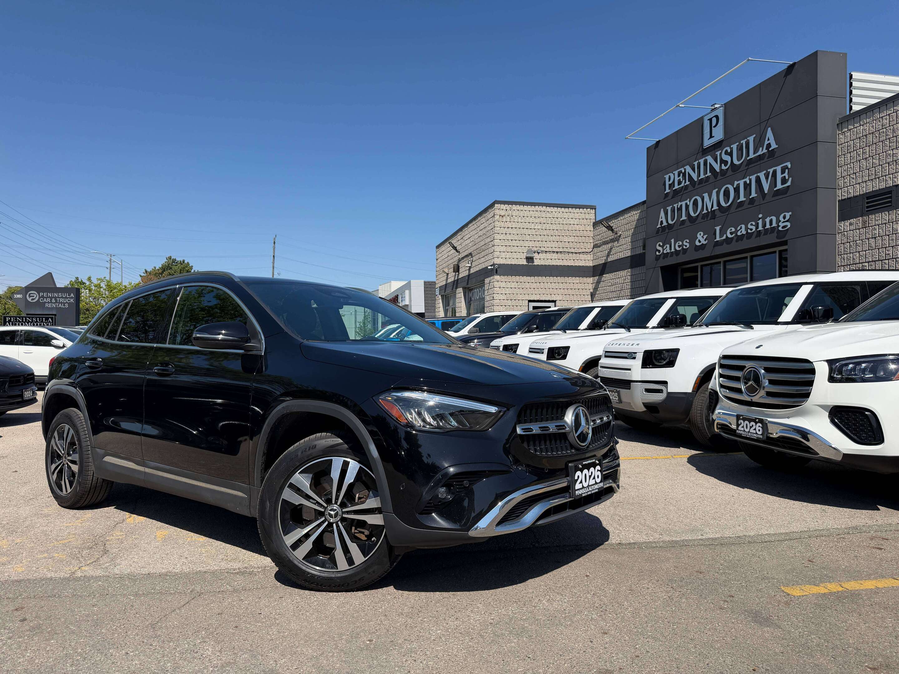 Night Black 2026 Mercedes-Benz GLA SUV / Crossover All-Wheel Drive Automatic