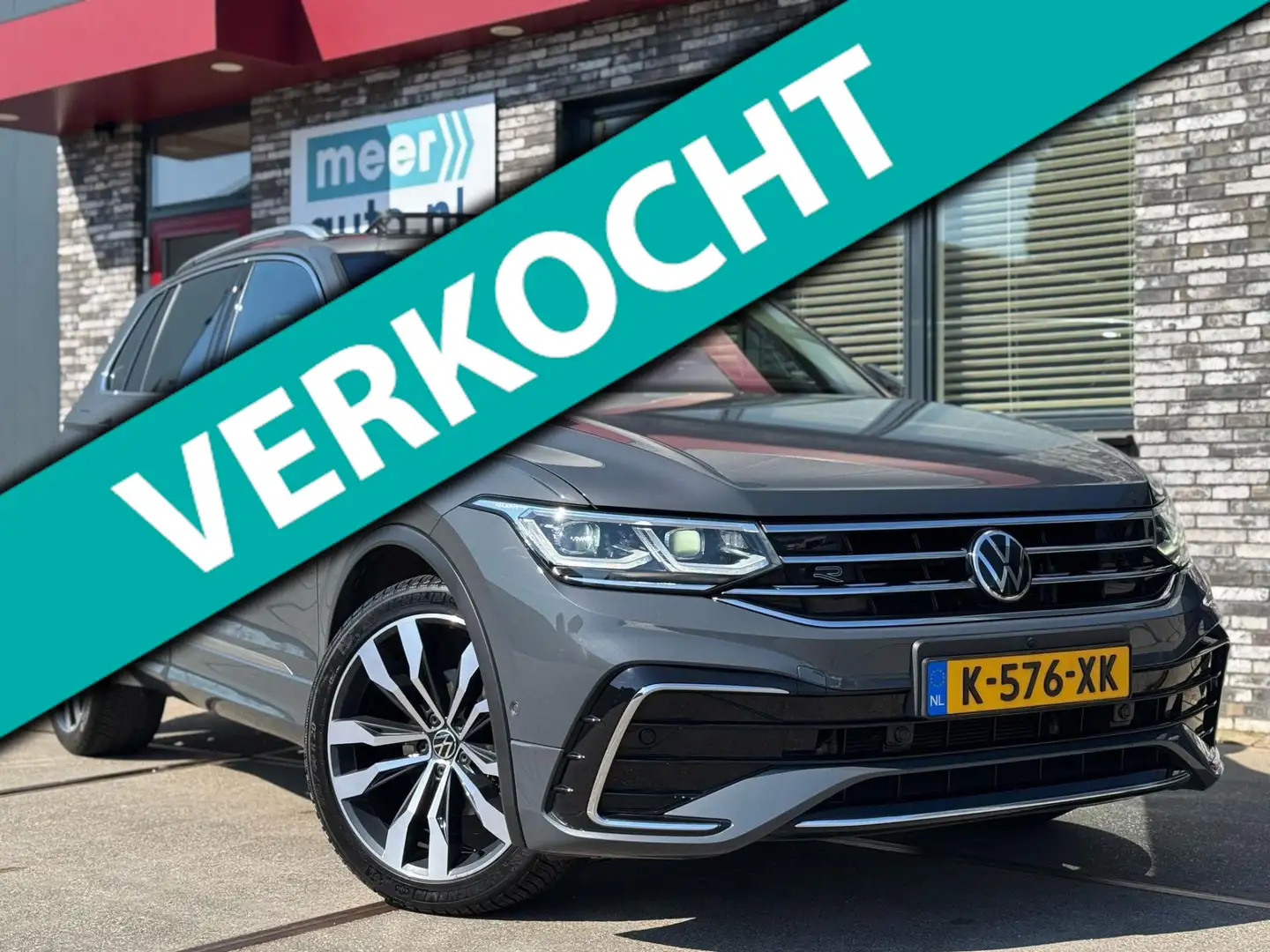 Volkswagen Tiguan 1.5 TSI DSG 3x R-LINE BOM VOL! HUD l 360 l IQ-LIGH Gris - 1