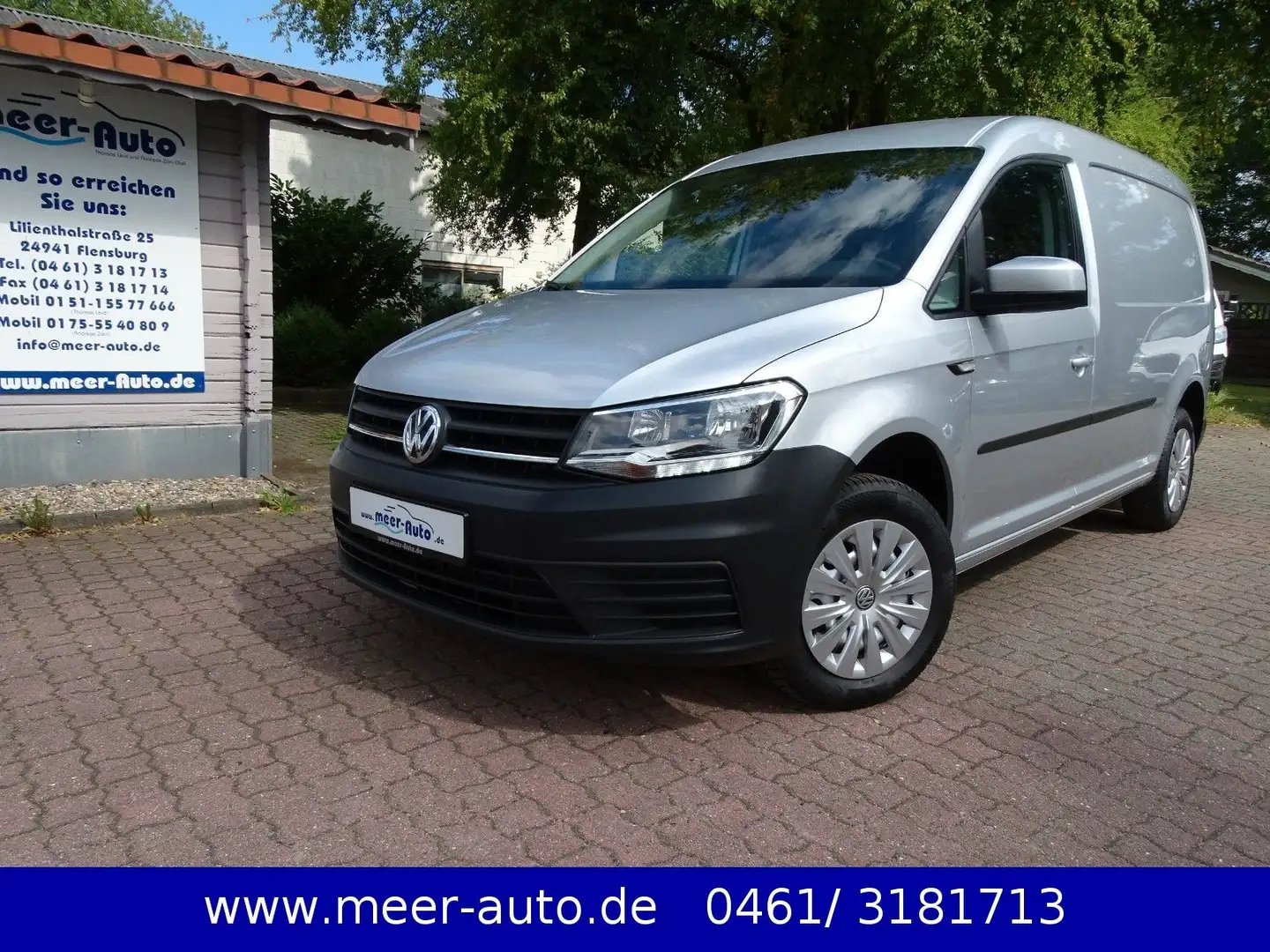 Volkswagen Caddy Maxi Nfz KA Trendline Klima/SHZ/RFK/NAVI Silber - 1