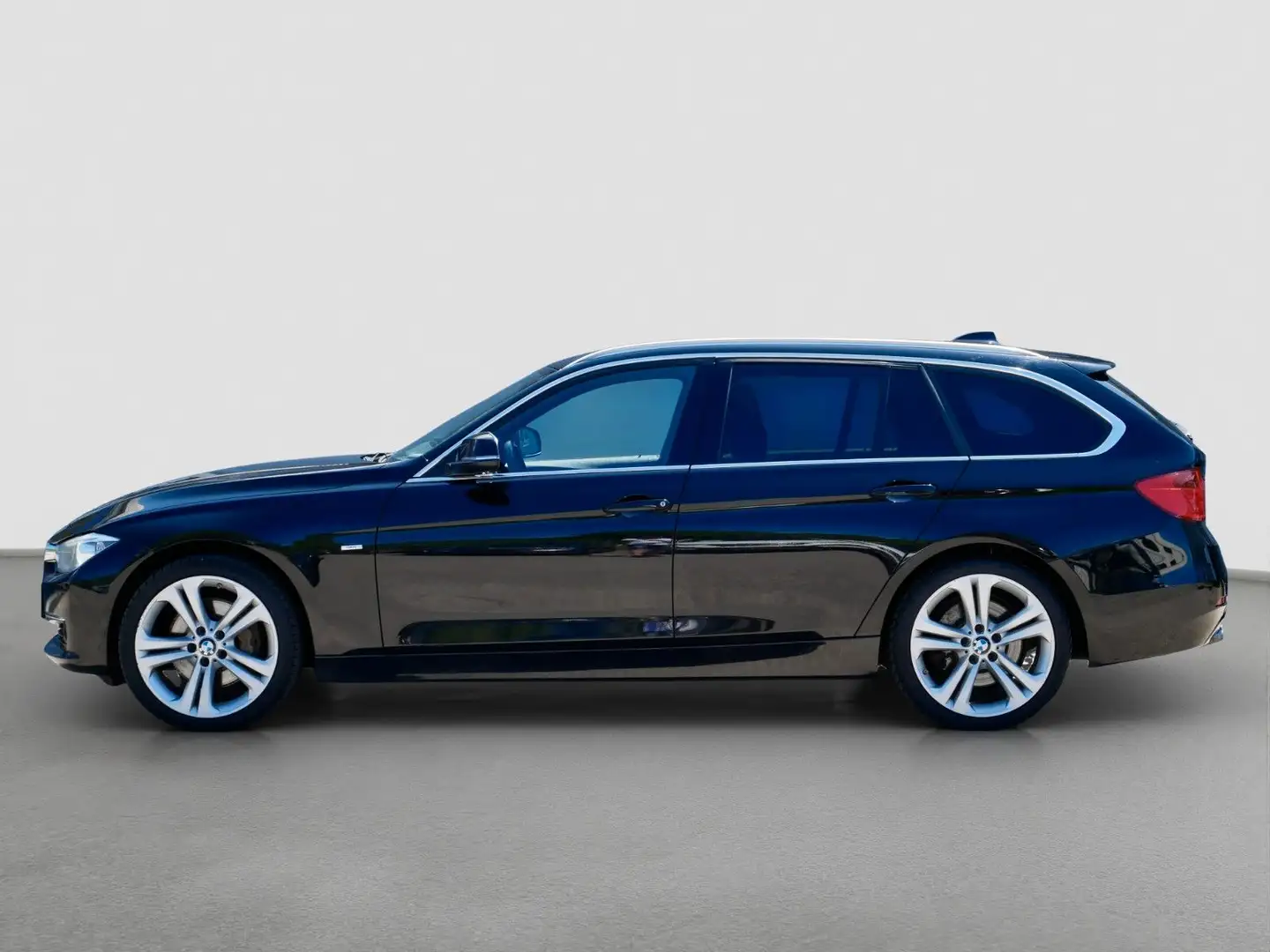 BMW 335 d Luxury xDrive+NAVI+SHZ+Tempomat Schwarz - 2
