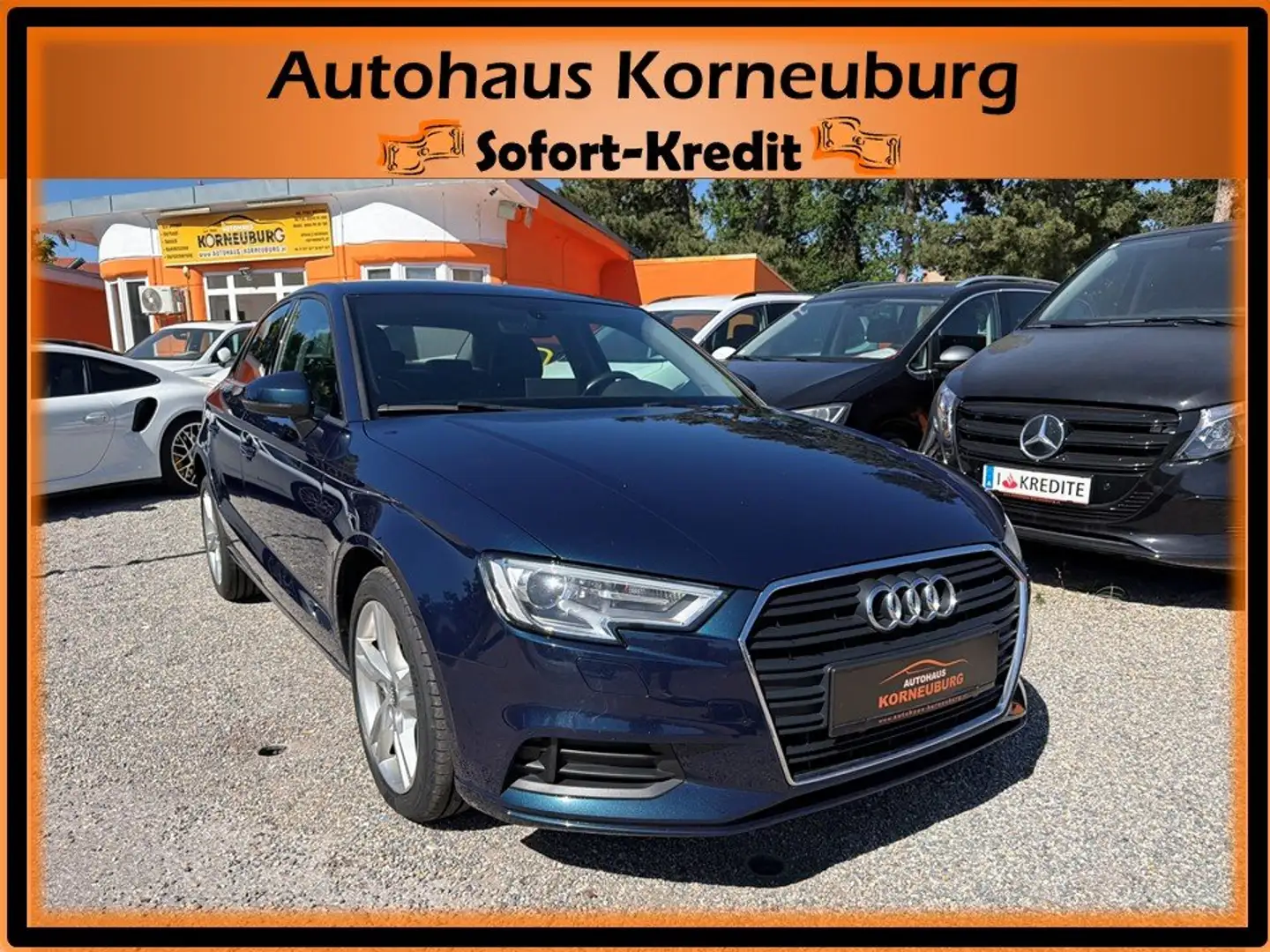 Audi A3 30 TDI *Leder*Navi*PDC*Tempomat* Blau - 1