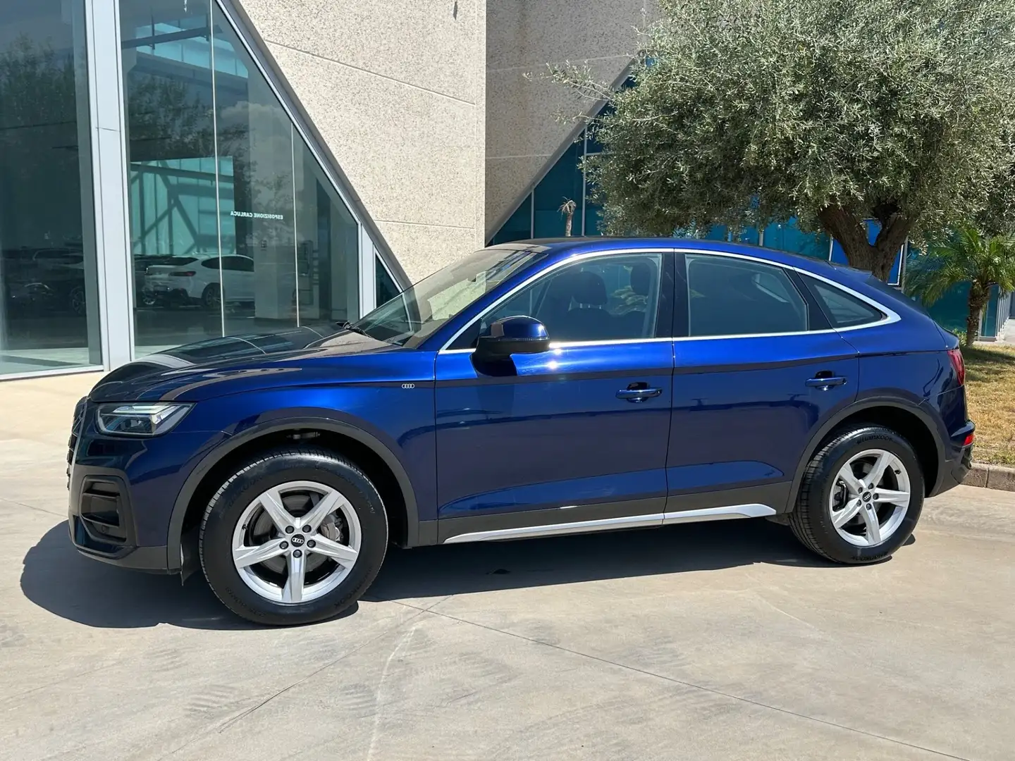 Audi Q5 Q5 40 2.0 tdi mhev quattro 204cv s-tronic Blau - 2