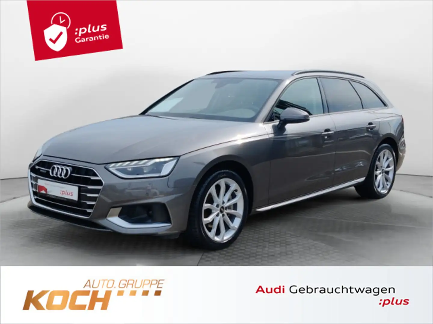 Audi A4 40 TDI q. S-Tronic Advanced, LED, AHK, Grijs - 1