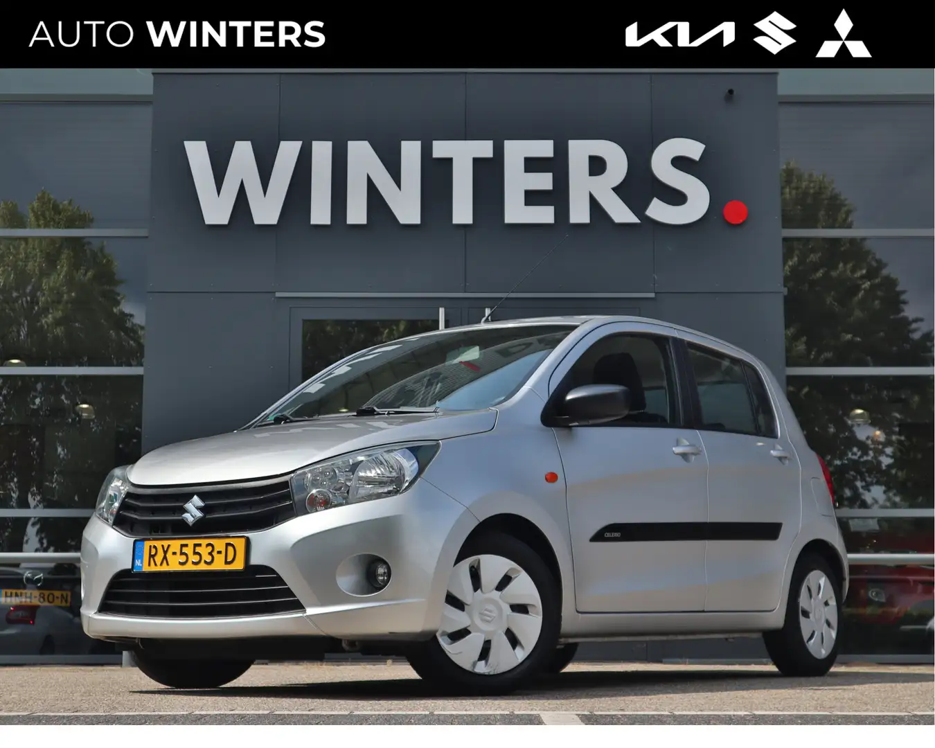 Suzuki Celerio 1.0 Comfort | Airco | Bluetooth | Elektrische rame Argintiu - 1