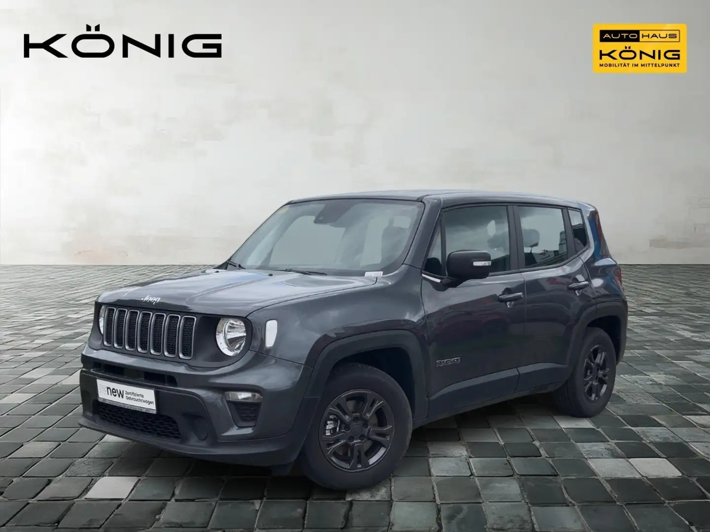 Jeep Renegade MY23 1.5 MHEV Longitude Automatik Grau - 1