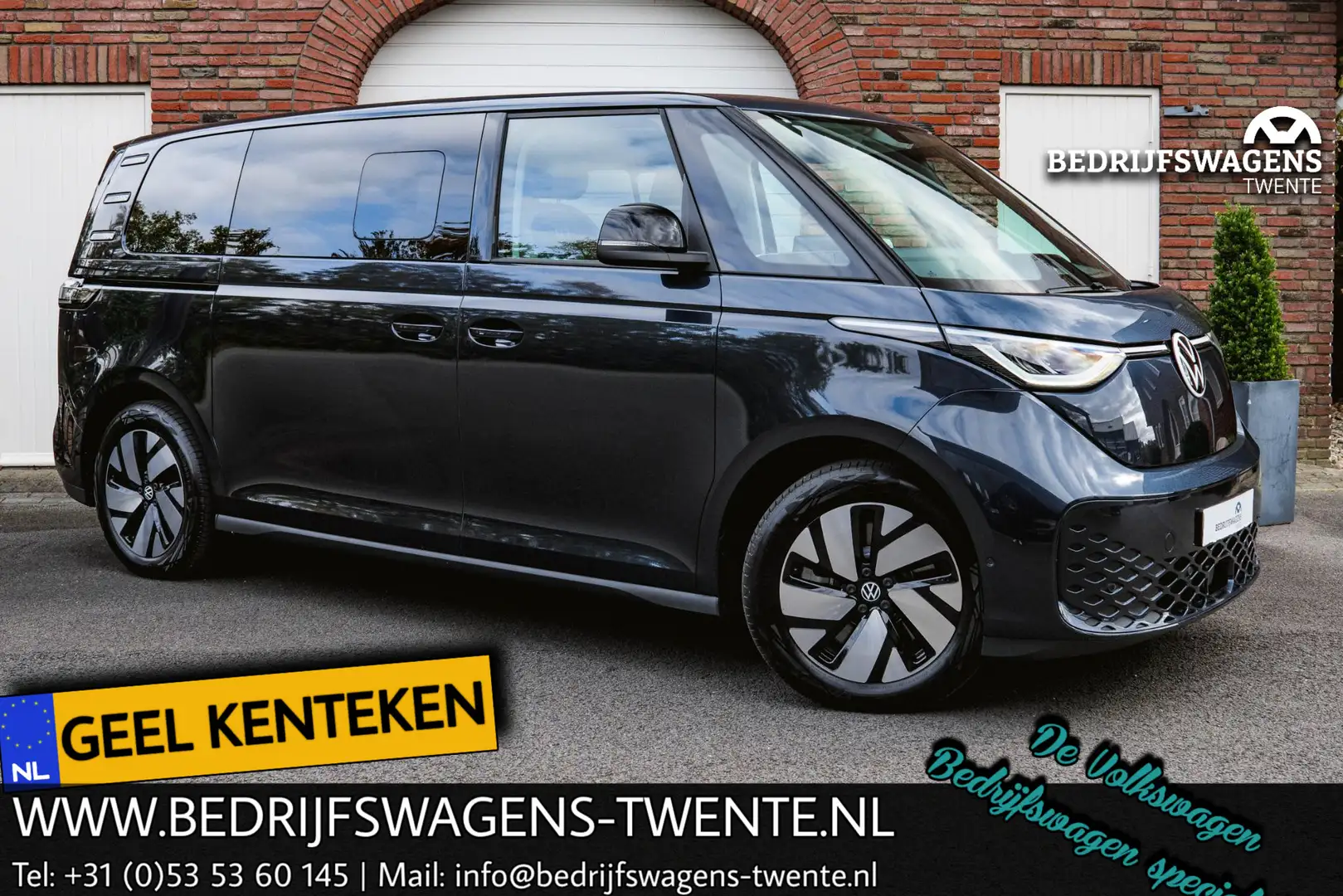 Volkswagen ID. Buzz 286pk Pro 86 kWh LWB 7p. Blauw - 1
