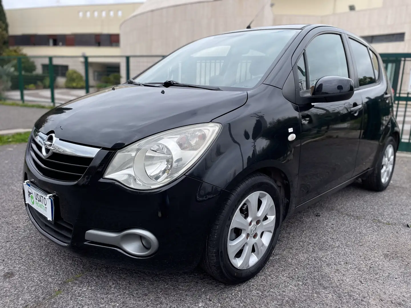 Opel Agila 1.0 Benz. 65cv NEOPATENTATI OK Garanzia 12m Siyah - 1