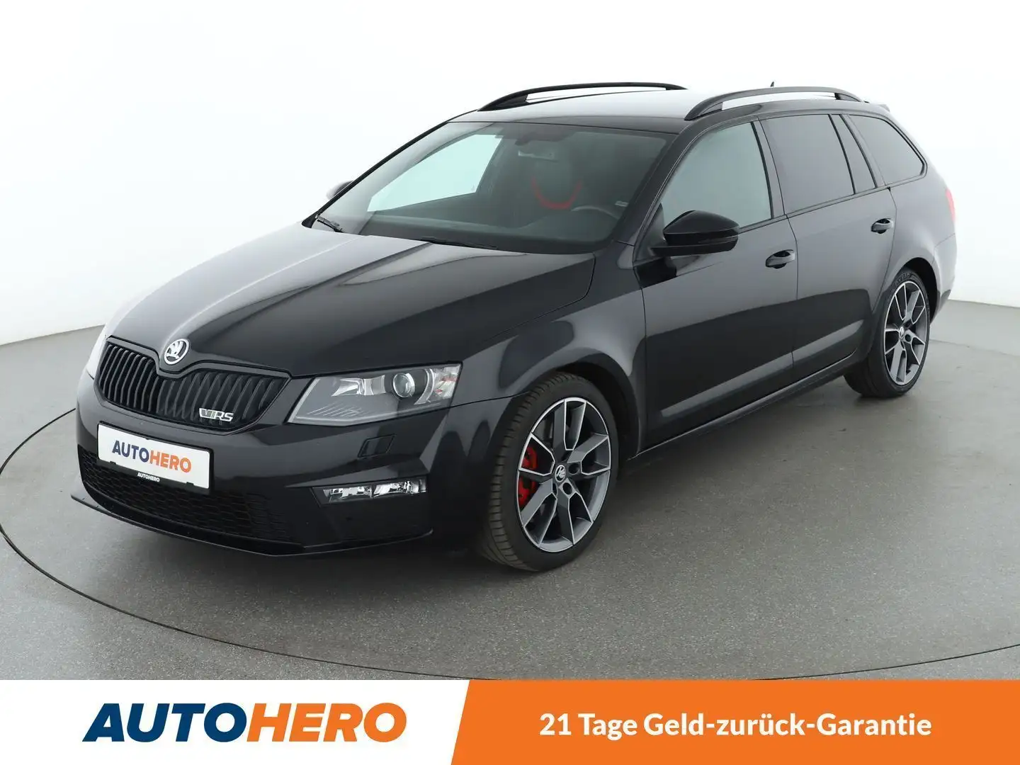Skoda Octavia 2.0 TDI RS Aut.*NAVI*XENON*TEMPO*PDC* Schwarz - 1