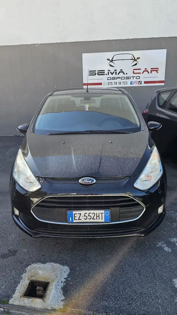Ford B-Max B-Max 1.0 ecoboost Titanium 100cv Nero - 1