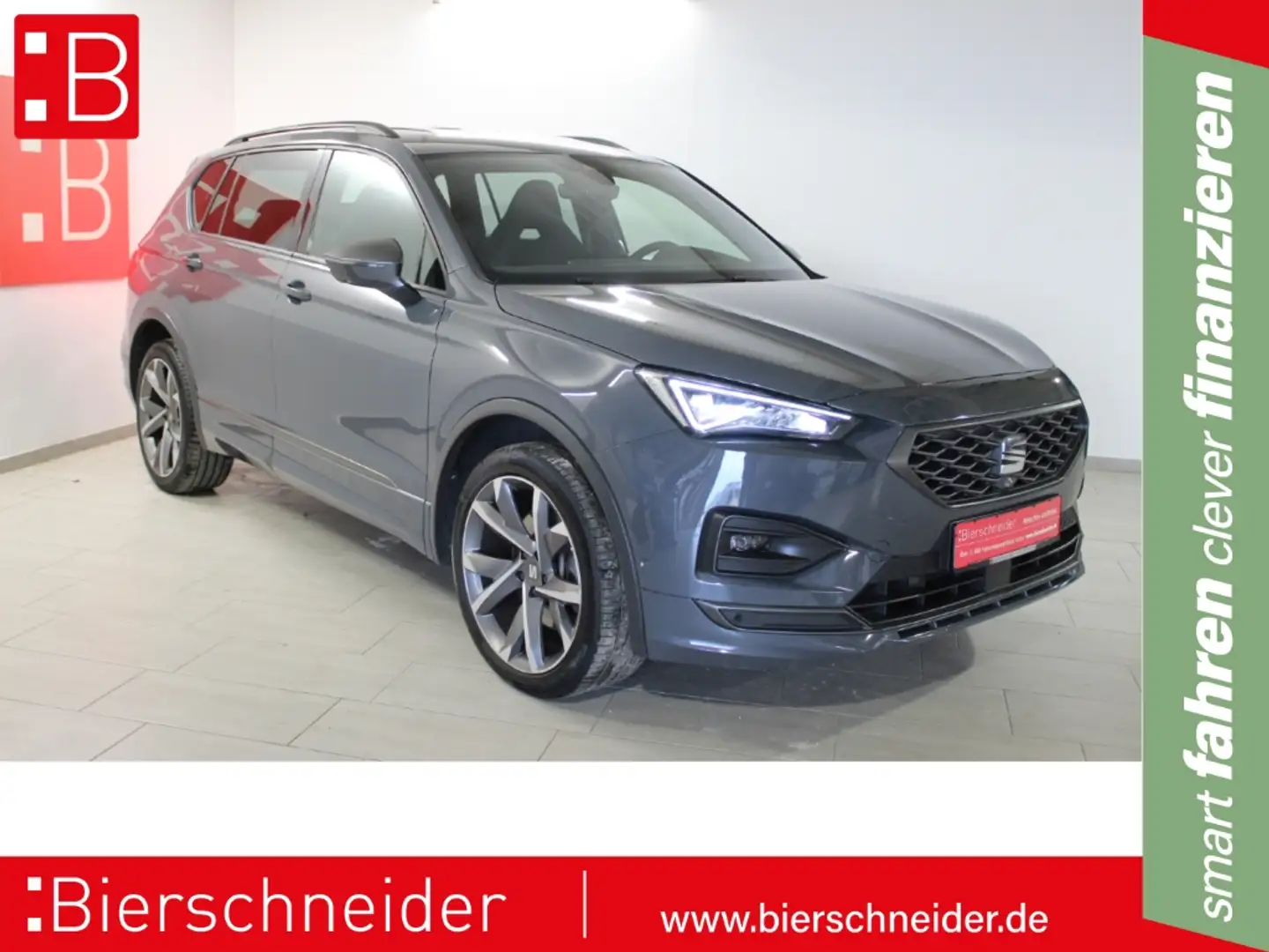 SEAT Tarraco 1.4 TSI DSG e-Hybrid FR 20 AHK LED ACC DCC Grau - 1