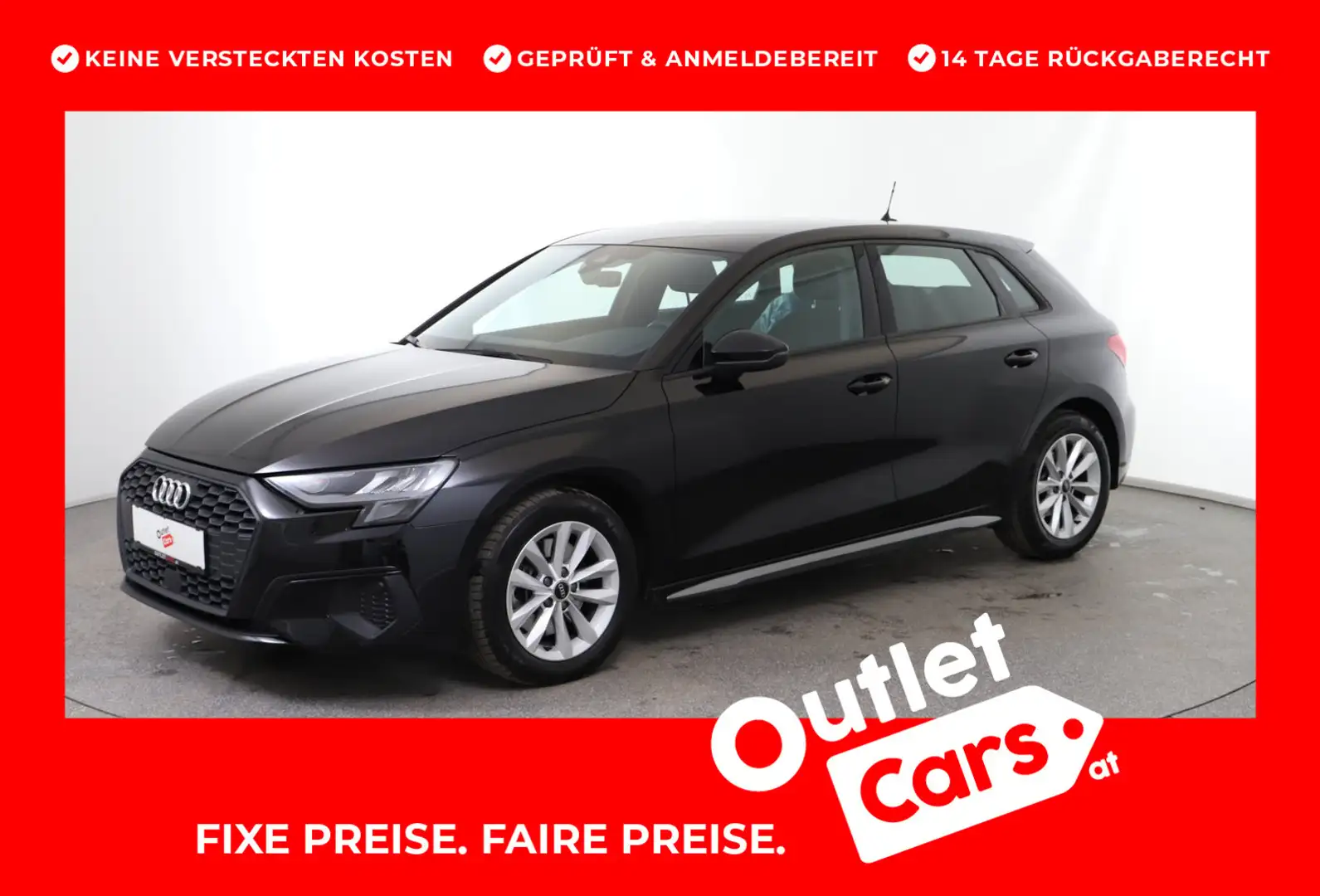 Audi A3 30 TDI Schwarz - 1