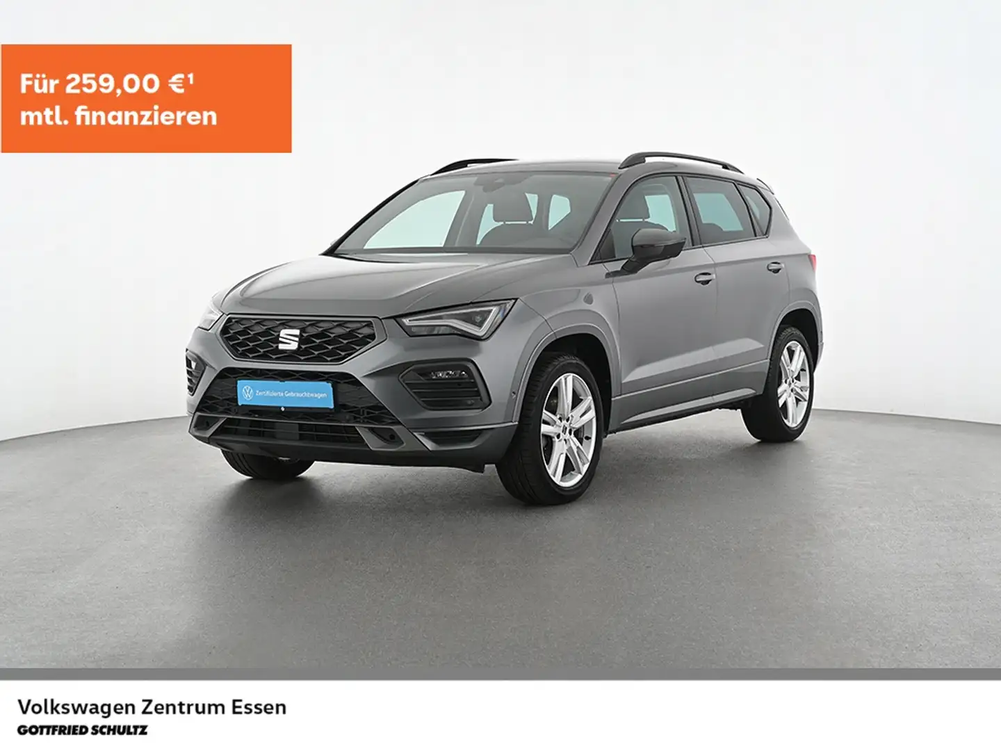 SEAT Ateca FR TSI DSG LED RFK SHZ ACC Grau - 1