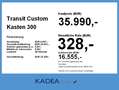 Ford Transit Custom Kasten 300 L1 Trend NAV*CAM*KLIMA Blanc - thumbnail 4