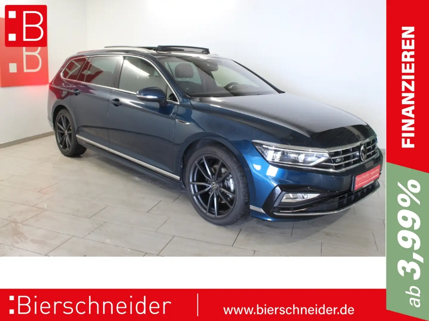 Volkswagen Passat Variant 2.0 TDI DSG 4Mo. 2x R-Line 19 PANO STAND 5J.-GARAN Blau - 1