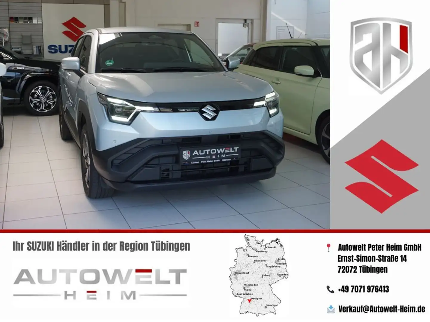 Suzuki Sonstige e Vitara*8 Jahre Garantie* Wärmepumpe*Allgrip-e Silber - 1