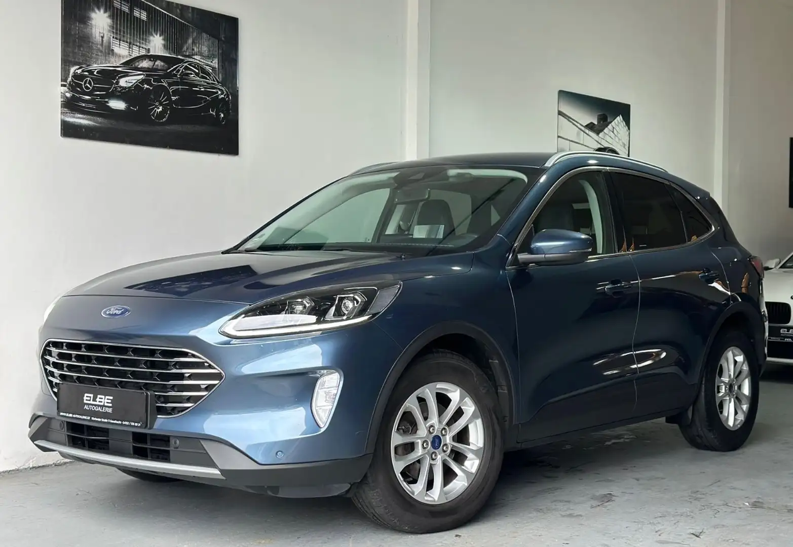 Ford Kuga 1.5 EcoBlue Aut. Titanium X Voll EURO6 Blauw - 2