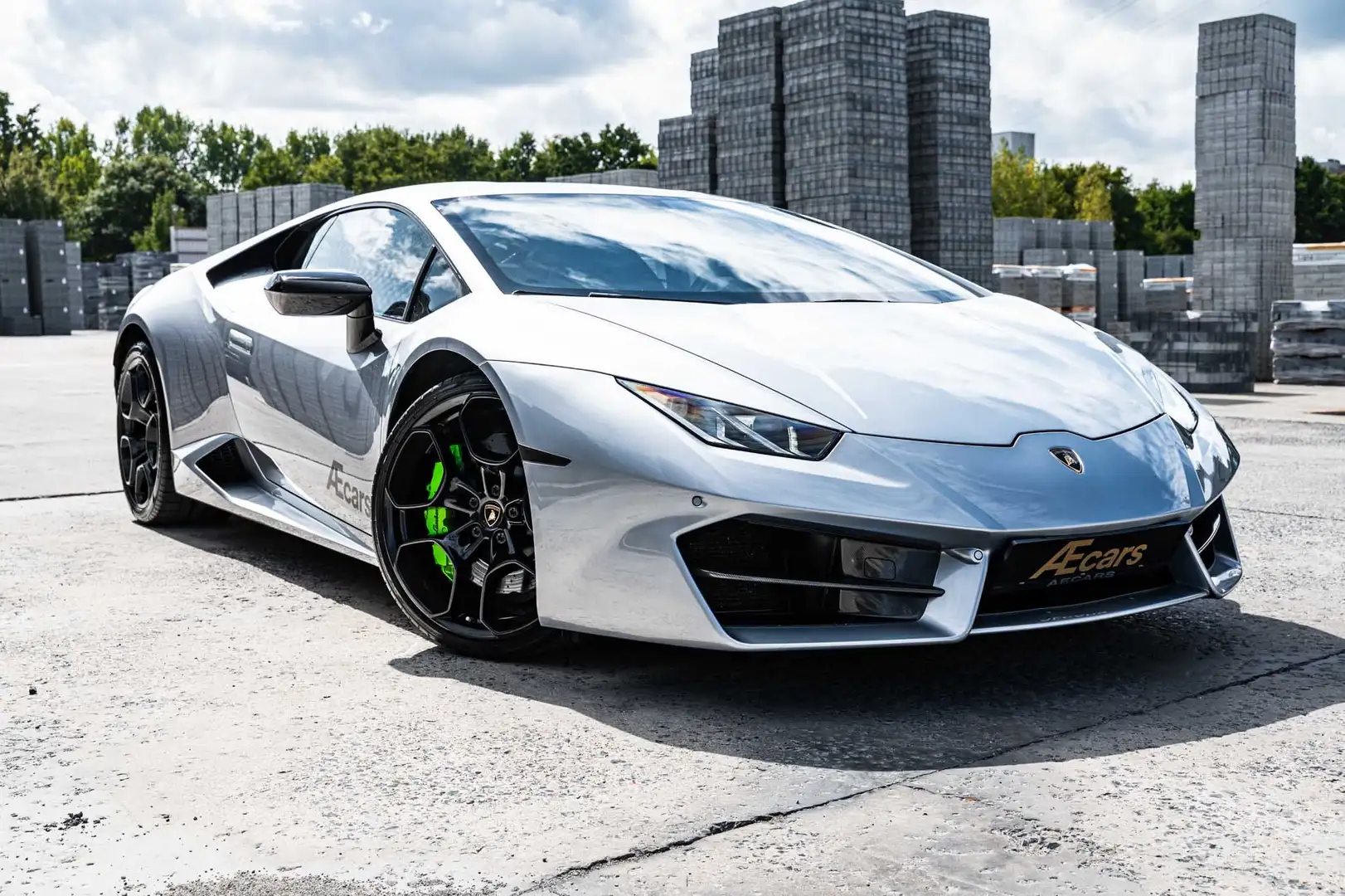 Lamborghini Huracán 5.2i V10 LP580-2 *** LIFT / FULL HISTORY *** Gümüş rengi - 1